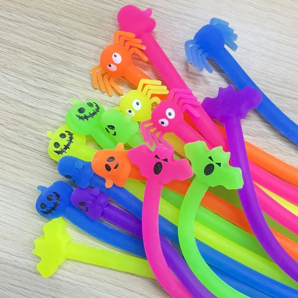 Squeeze Stretchy String Fidgets Sensory Toys Soft Multiple Color Halloween Stretchy String Stretchy String Venting Toys