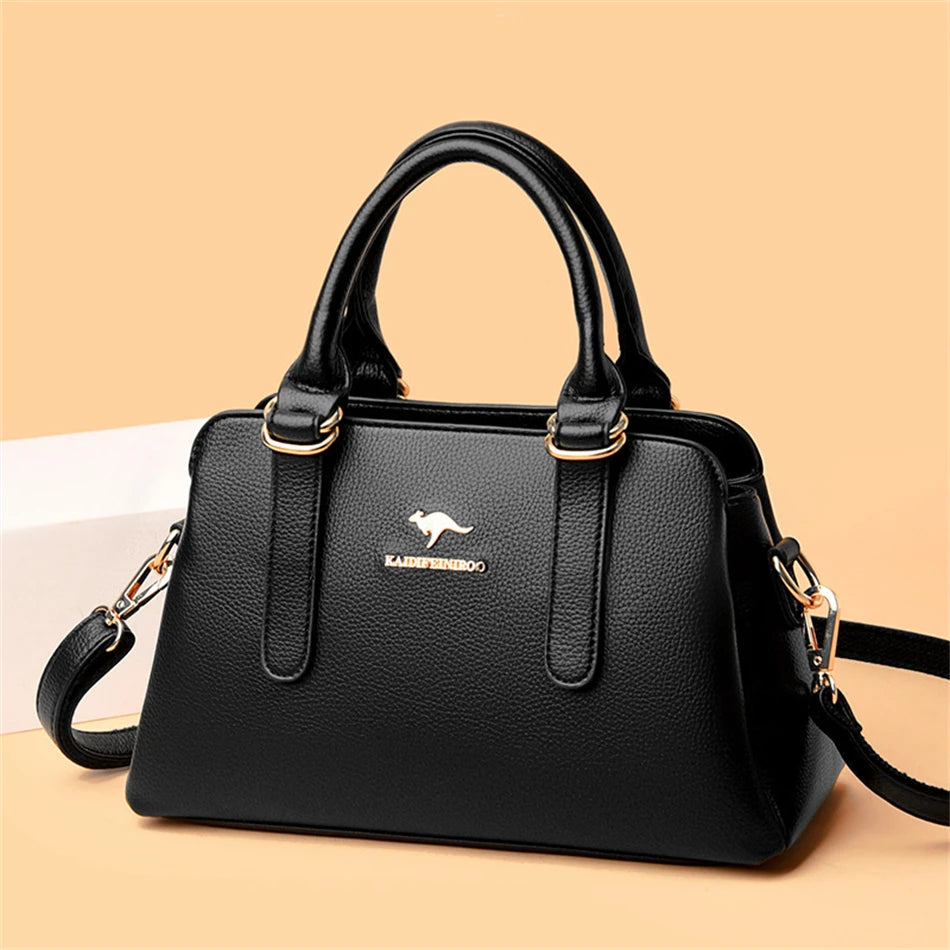 High Quality Women Purses and Handbags Luxury Designer PU Leather Shoulder Bags Female Bags Ladies Fashion Messenger Sac