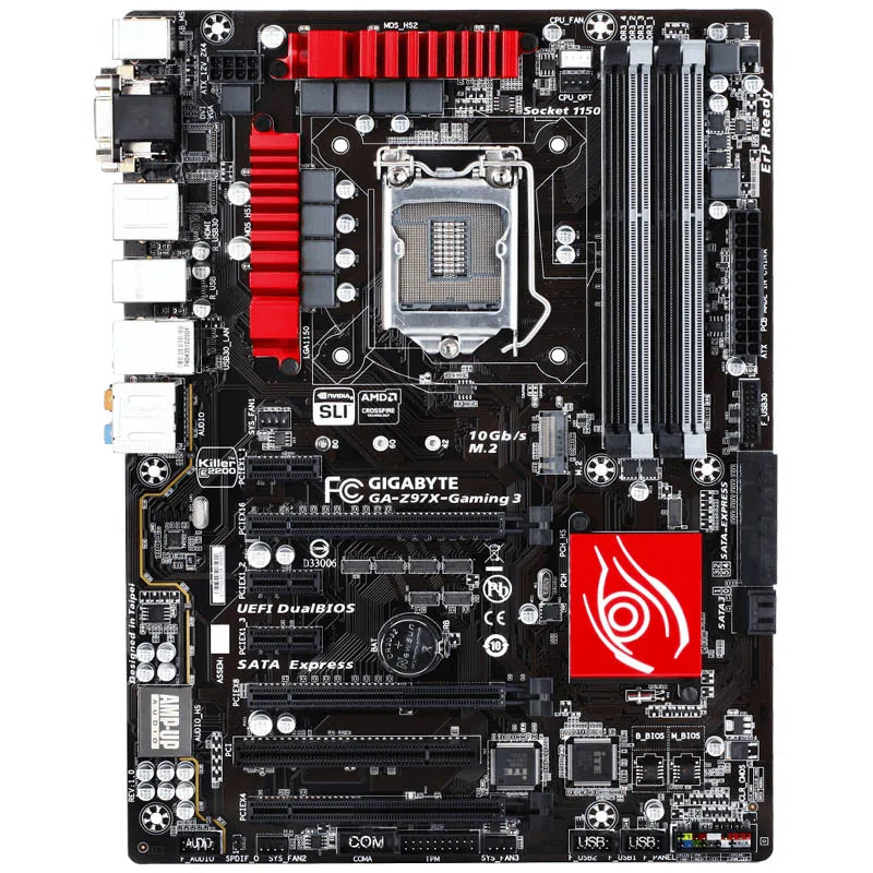 Gigabyte GA-Z97X-Gaming 3 LGA 1150 DDR3 Z97X-Gaming 3 USB2.0 USB3.0 32GB Z97 desktop motherboard