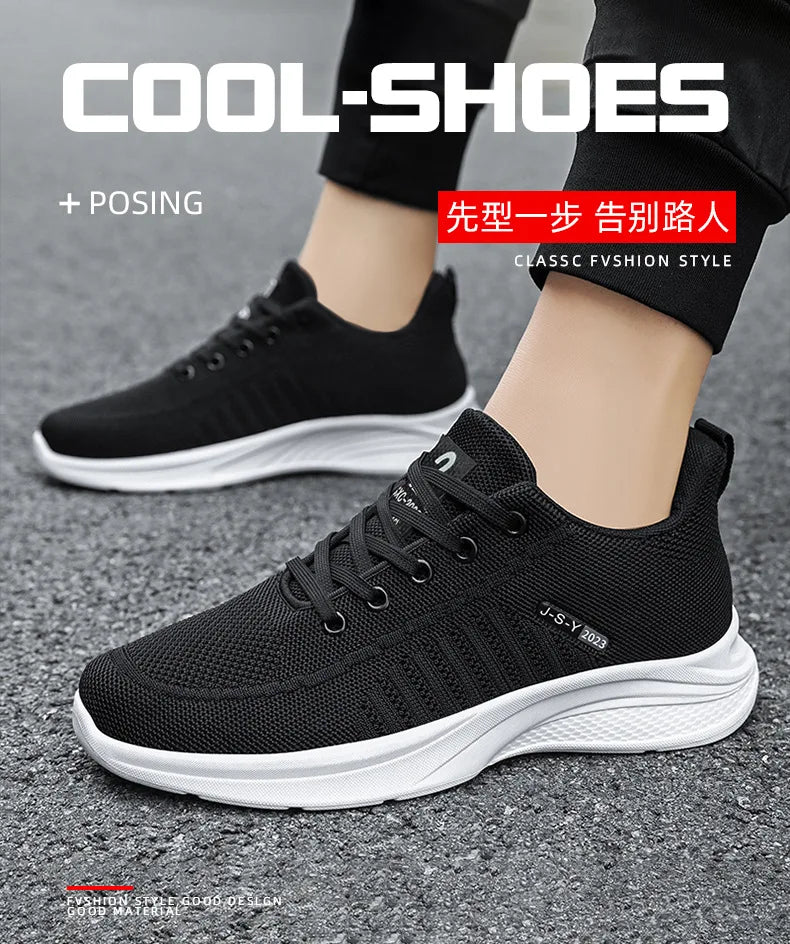 Men's sports shoes Korean version of everything trendy casual fashion men's running Sports shoes