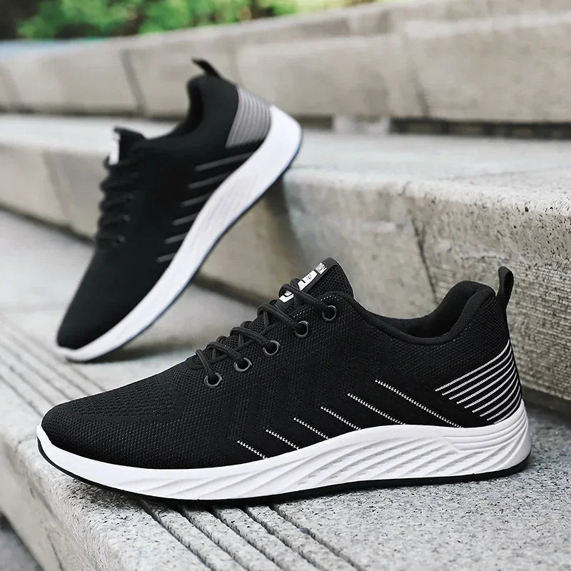 Men Breathable Sneakers Spring New Soft-soled Casual Shoes Running Shoes Man Lightweight Casual Non-Slip Shoes Zapatillas Hombre