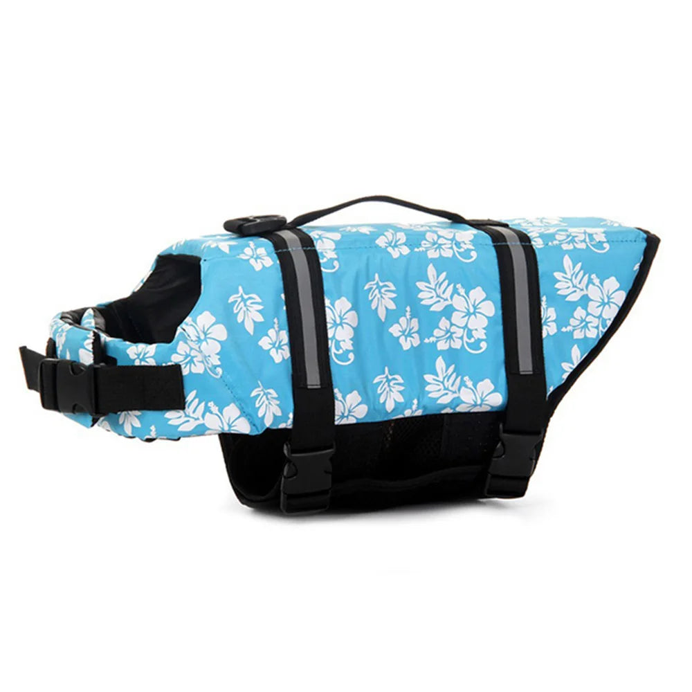 Dog Life Jacket Dog Life Vest for Swimming Beach Boating with High Buoyancy Summer Dog Flotation Vest for Small Medium Large Dog