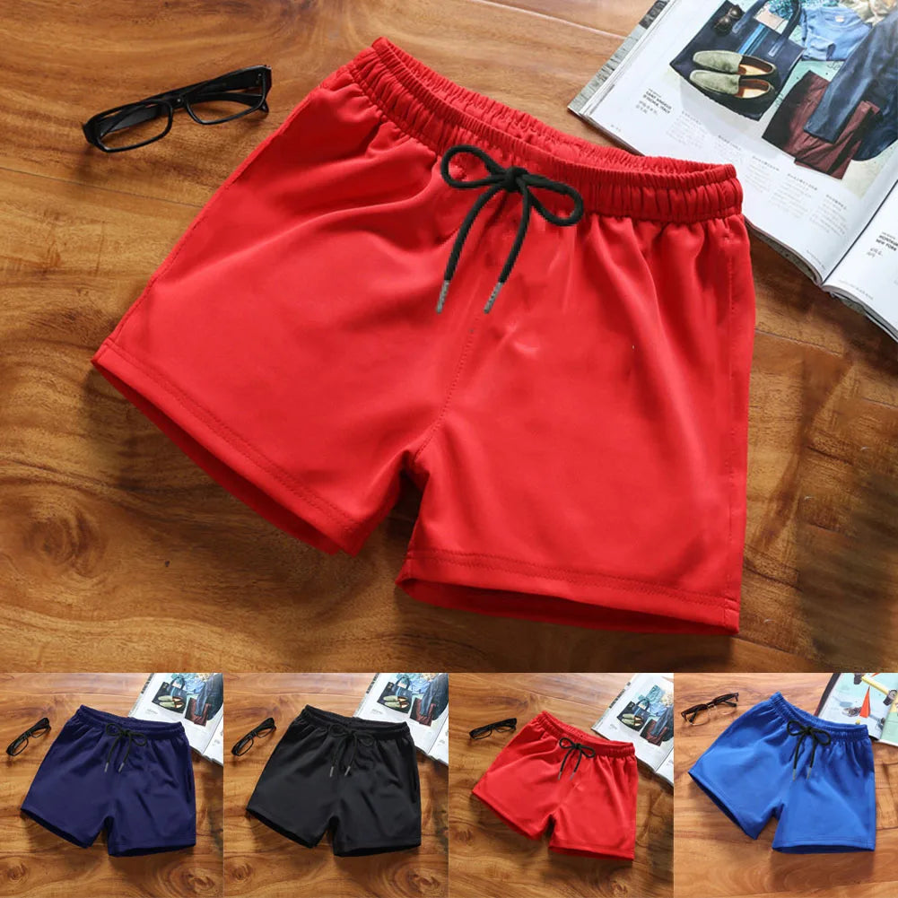 Summer Men Sports Shorts Gym Training Running Bodybuilding Workout Fitness Jogging Short Pants Shorts