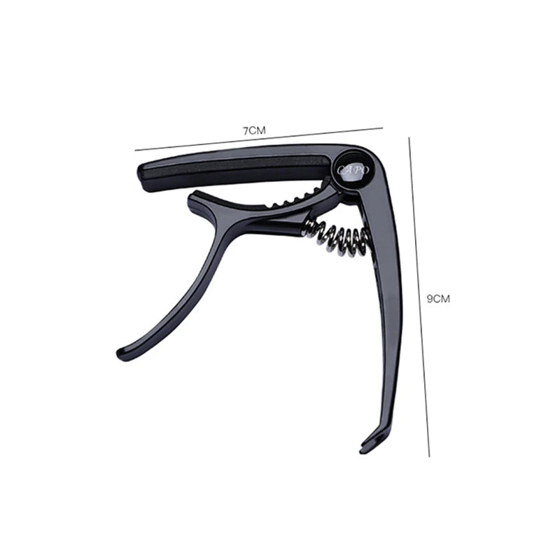 Zinc Alloy Guitar Capo Classic Electric Guitar Tuner Musical Instrument Accessories Ukulele Stud Capo