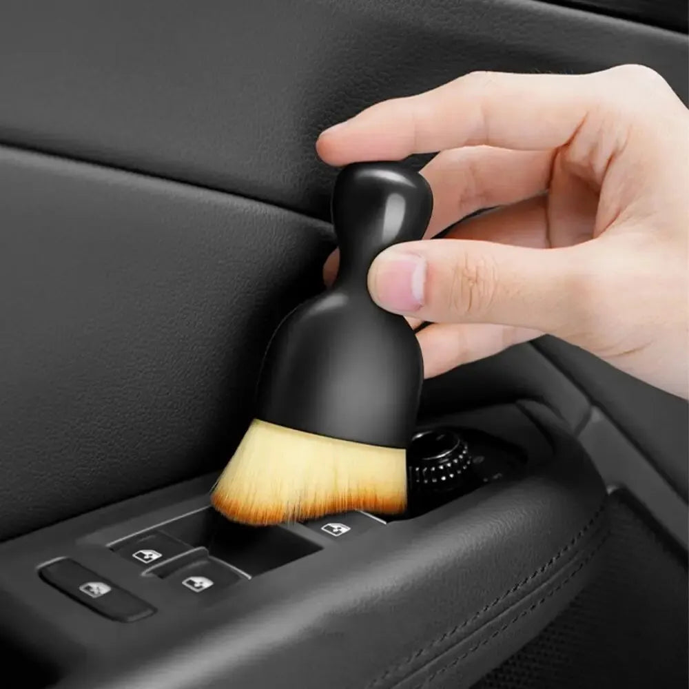 2 Pcs Car Interior Dust Sweeping Soft Brush Car Washing Tool Keyboard Gap Car Dust Brush out Trend Cleaning Brush