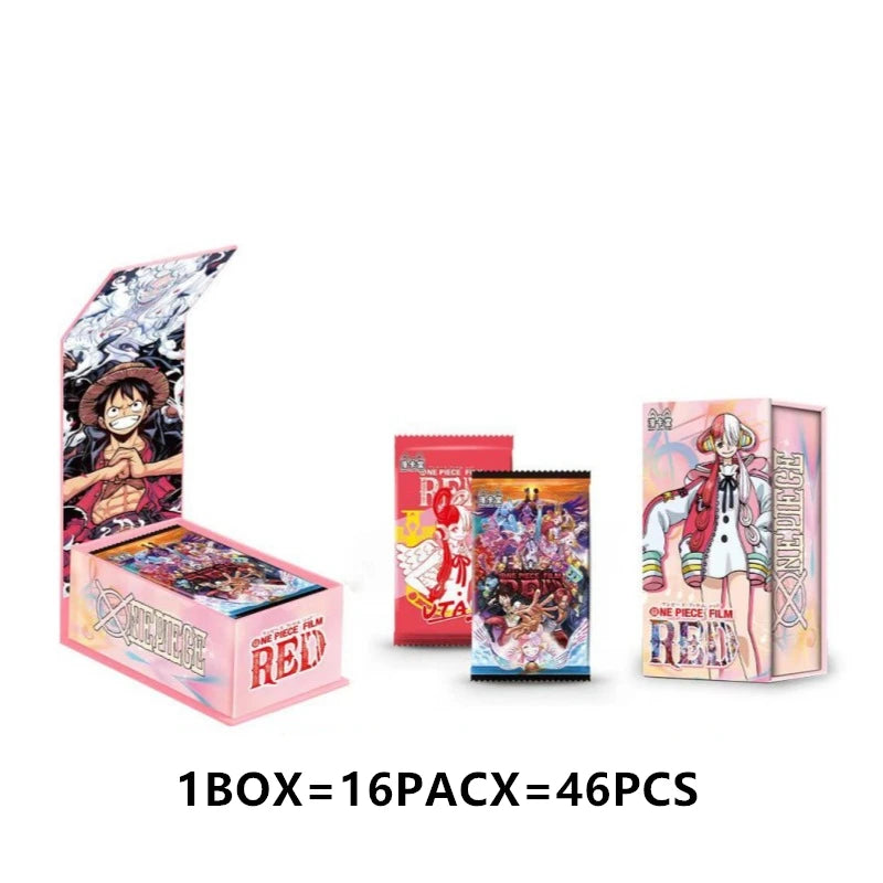 One Piece Collection Cards Rare Booster Box Pack Anime Luffy Zoro Nami Chopper TCG Child Birthday Gift Toy