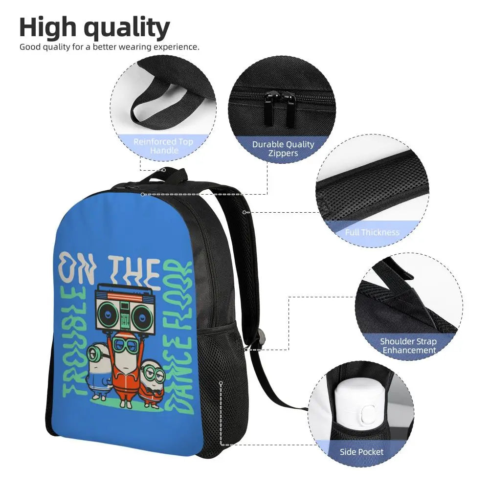 Despicable Me 4 Movie School Backpack