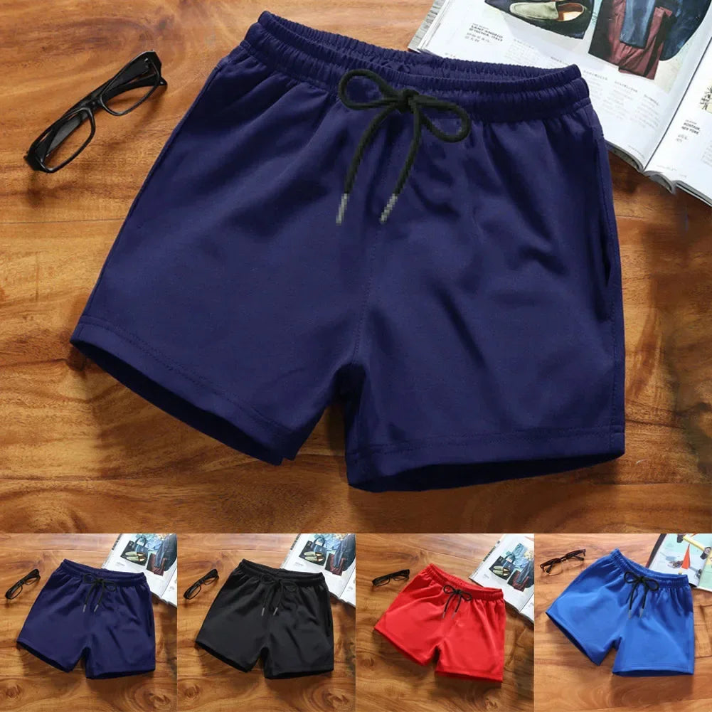 Summer Men Sports Shorts Gym Training Running Bodybuilding Workout Fitness Jogging Short Pants Shorts