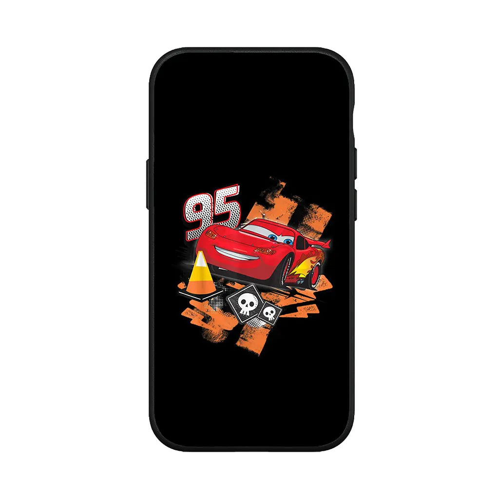 Cars 95 Lightning McQueen Soft Casing for iPhone 16 15 14 Plus 13 12 Mini 11 Pro Max XS X XR + 15+ Phone Cover Case