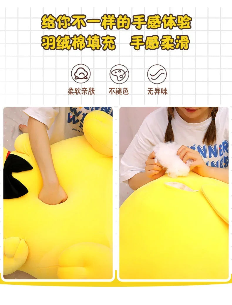 40-120cm Large Pokemon Plush Toys Pikachu Laugh Kawaii Anime Plushie Dolls Pokémon Soft Stuffed Giant Pillows Gifts for Children