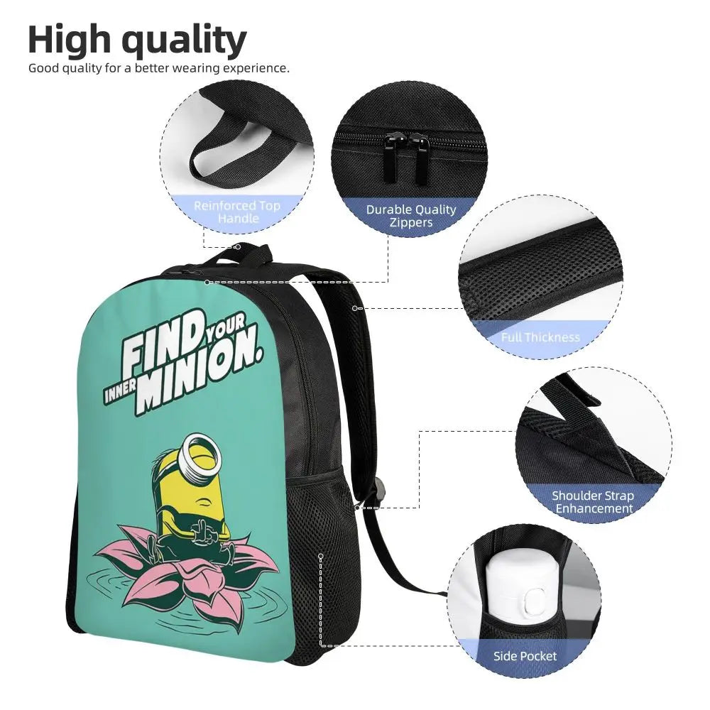 Despicable Me 4 Movie School Backpack