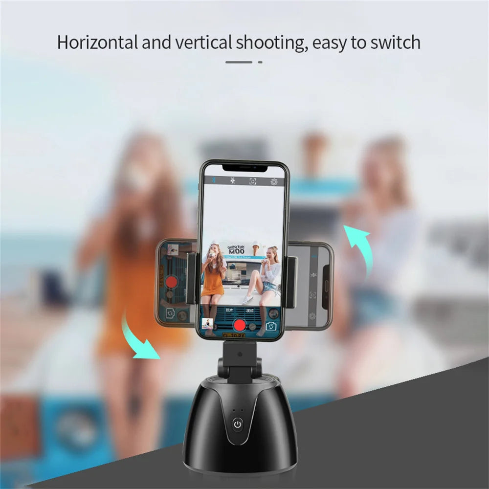 Auto Face Tracking Camera Gimbal Stabilizer Smart Shooting Holder 360 Rotation Tripod Selfie Stick For Live