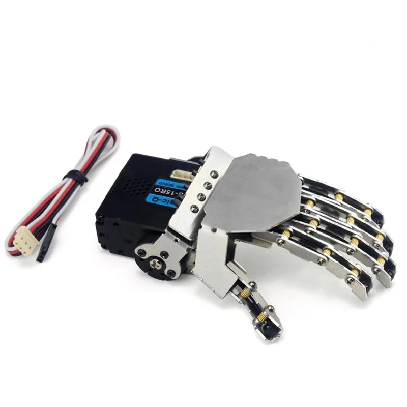 Mini Bionic Hand Humanoid Robot Arm Robot Hand Five Fingers Claw Talon For Metal Manipulator Arm Gripper