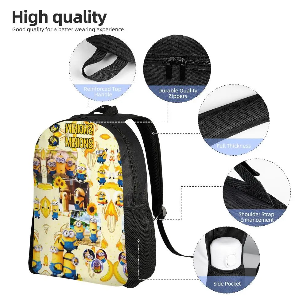 Despicable Me 4 Movie School Backpack