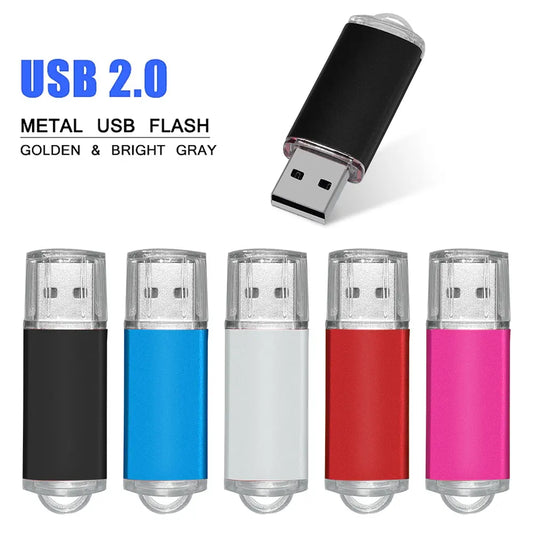 USB Flash Drive 128GB 64GB 32GB 16GB 8GB 4GB Usb 2.0 Flash Memory U Stick High Speed memorias usb pendrive flash disk