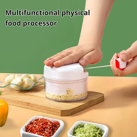 White Hand Pulled Garlic Grinder In The Kitchen Palm Multi Functional Food Garlic Grinder Shredding Machine Garlic Puller