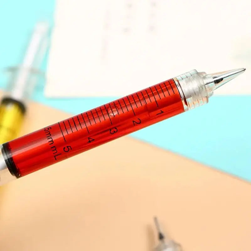 Syringe Needle Mechanical Pencil 0.5mm Automatic Pen Writing Tool