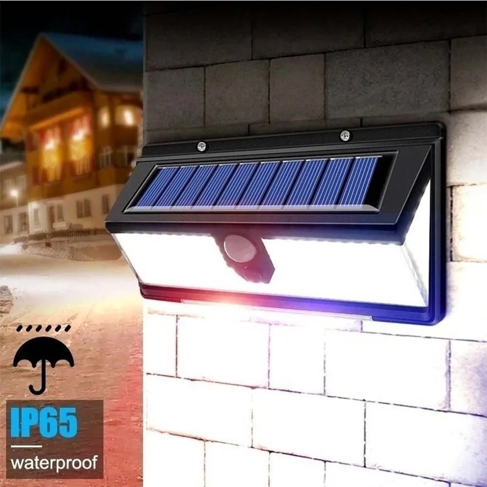 1/2/3Pcs Solar Wall Lights 190LED Outdoor Solar wall Lamp PIR Motion Sensor Solar Street Lamp Waterproof garden wall light