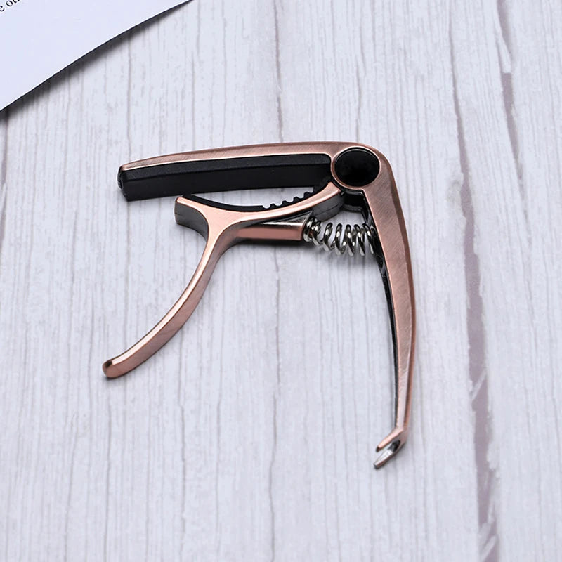 Zinc Alloy Guitar Capo Classic Electric Guitar Tuner Musical Instrument Accessories Ukulele Stud Capo