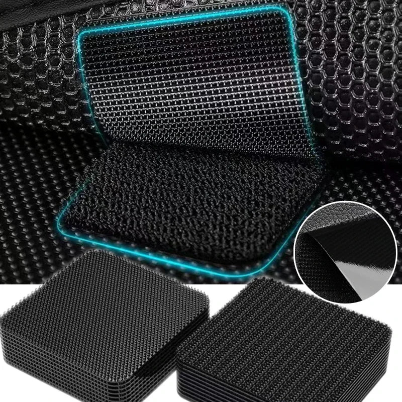 2/20PCS Universal Car Floor Mat Tapes Carpet Tape Self-adhesive Floor Mats Fixing Stickers Fastener Clips Retention Holders Grip