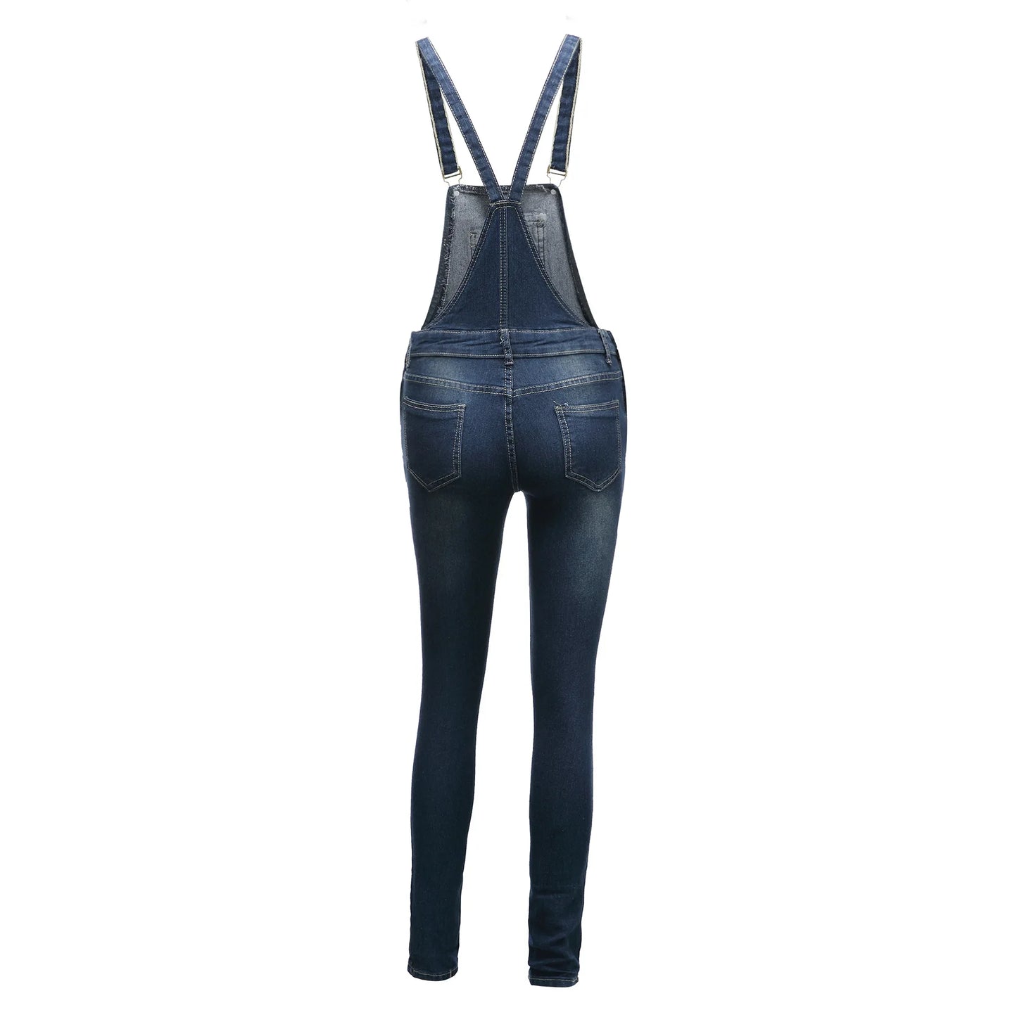 Women's Vintage Overalls Denim Jeans