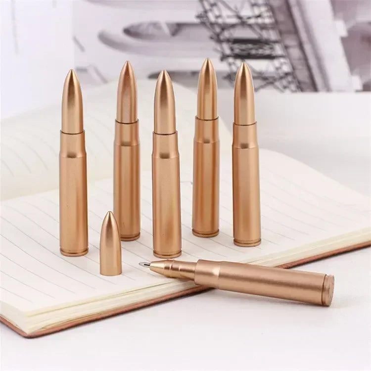 3/5/10PCS Creative Retro Bullet Car Kawaii Shaped Ballpoint Pen Simulation Weapon Promotion Small Gift Stationery Study Supplies