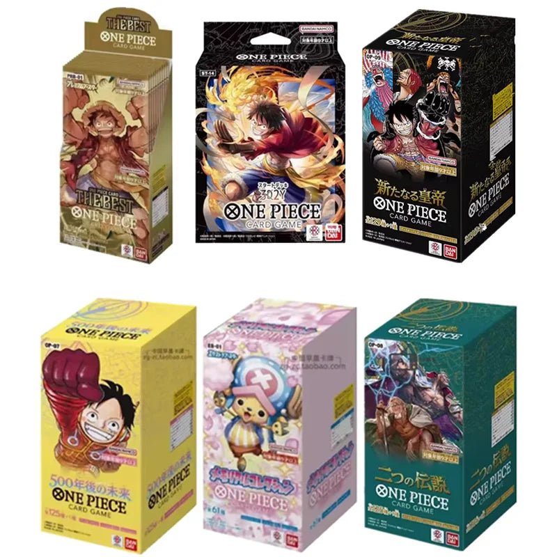 Original Anime Booster Box One Piece Op-07/09 PRB01 Awakening of The New Era Tcg Collection Card Child Toy In Stock