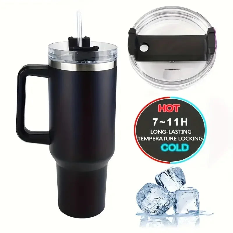 Portable Handle Cup Stainless Steel Insulation Cup Coffee Insulation Cup 40oz