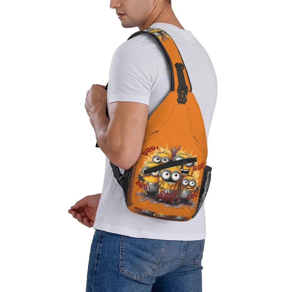 Minions Crossbody Chest Backpack Minion Shoulder Backpack