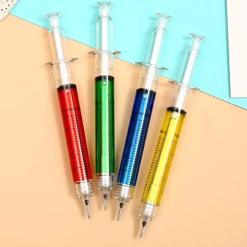 Syringe Needle Mechanical Pencil 0.5mm Automatic Pen Writing Tool