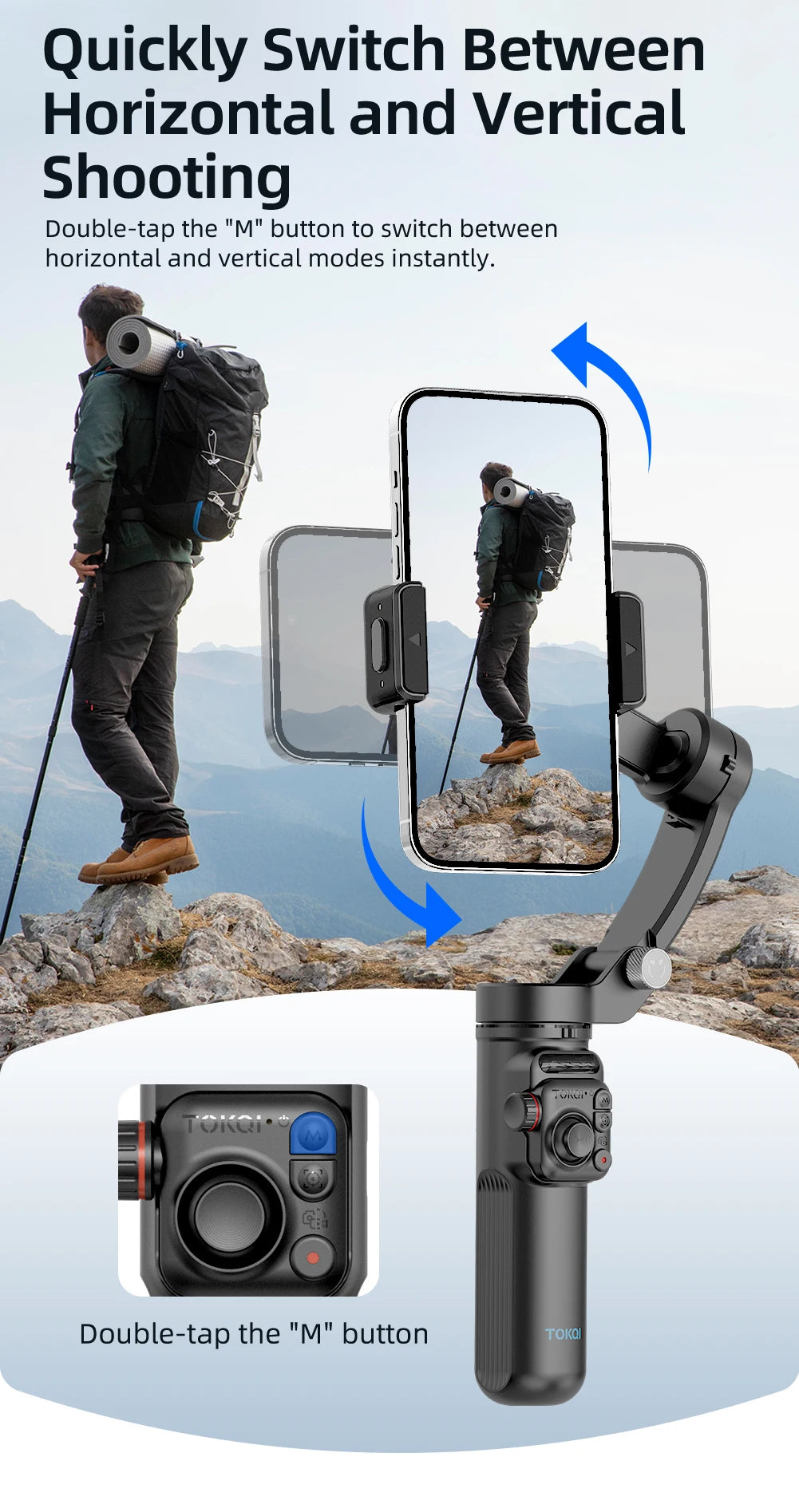 Handheld 3-Axis Gimbal Phone Holder Anti Shake Video Record with Selfie Tripod Stabilizer for Xiaomi iPhone Cellphone Smartphone