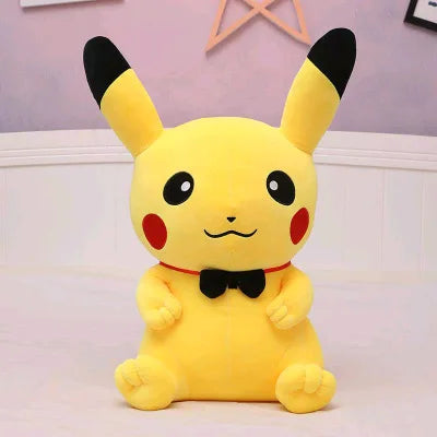 40-120cm Large Pokemon Plush Toys Pikachu Laugh Kawaii Anime Plushie Dolls Pokémon Soft Stuffed Giant Pillows Gifts for Children