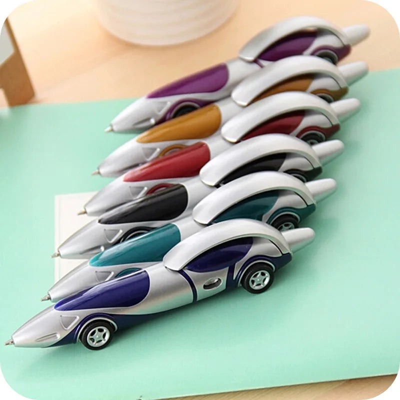 3/5/10PCS Creative Retro Bullet Car Kawaii Shaped Ballpoint Pen Simulation Weapon Promotion Small Gift Stationery Study Supplies