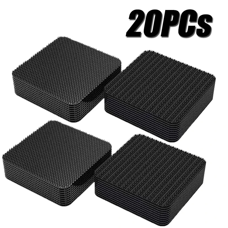 2/20PCS Universal Car Floor Mat Tapes Carpet Tape Self-adhesive Floor Mats Fixing Stickers Fastener Clips Retention Holders Grip