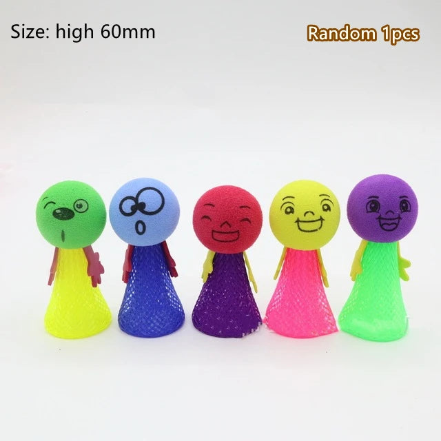 Sensory Toy Soft Fidget Toys Bean Anti Stress Stretchy Strings Push It Squishy