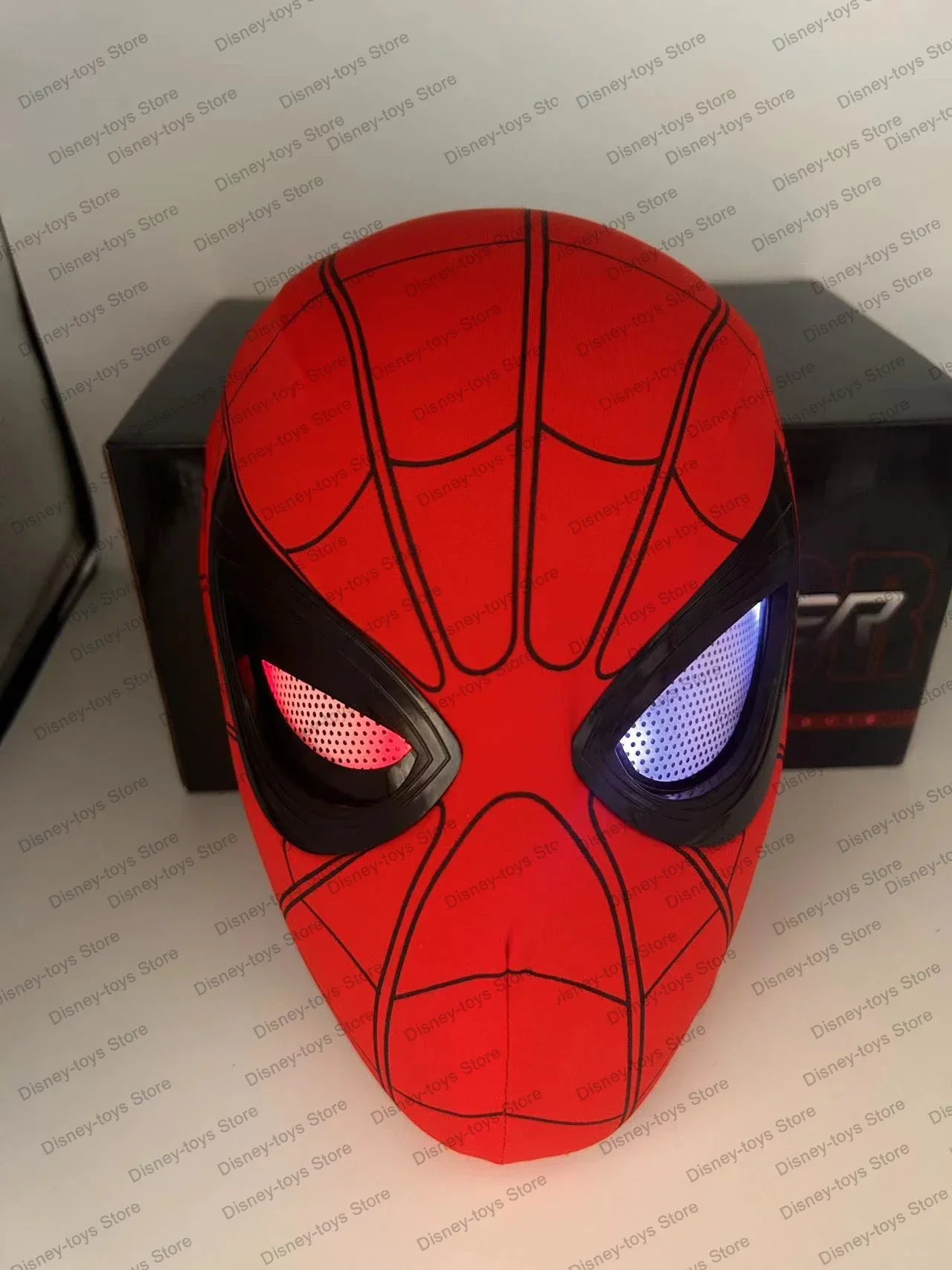 New Spider man no Way Home Spider Man Mask Luxury Helmet Rechargeable Remote Eyes Movable Mask Cosplay Decoration Toys