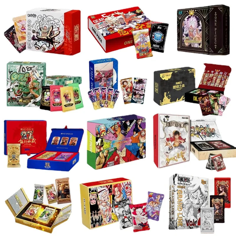 Latest Original One Piece Card Luffy Zoro Sanji Trading Booster Box Anime Characters Rare Hot Selling Items Card Collector Gifts