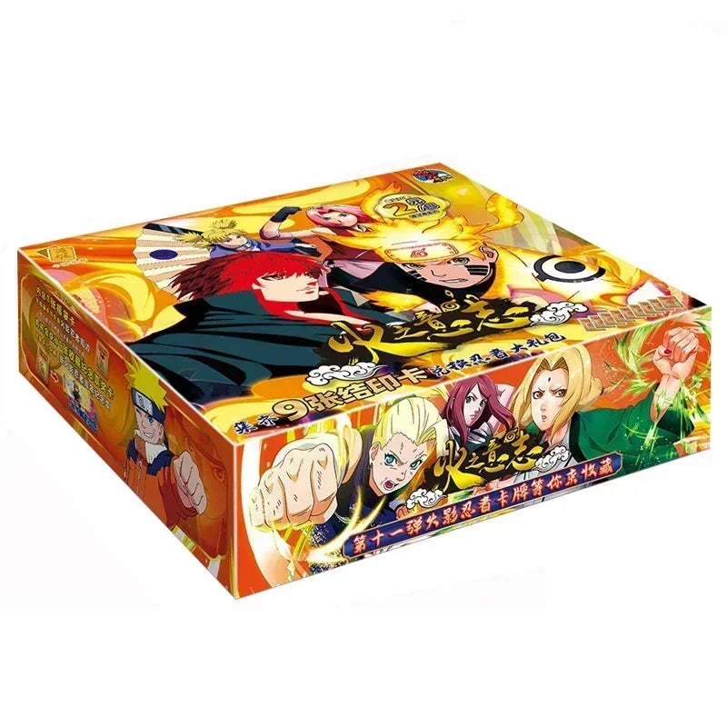 Naruto SSR Card Deluxe Collection Edition Card Naruto Sasuke Anime Character TCG Board Game