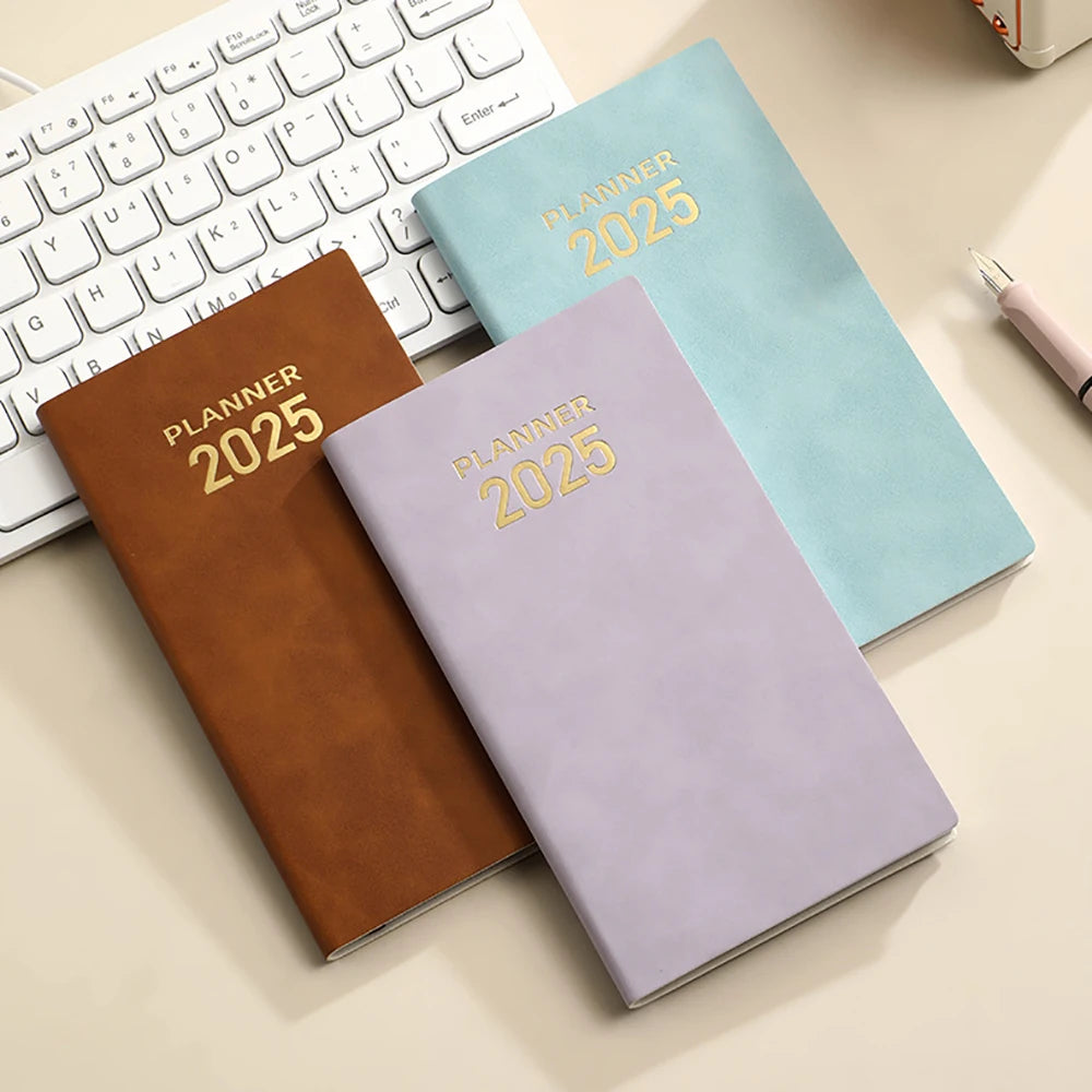 2025 A6 Notebook Notepad Daily Weekly Agenda Planner Notebooks Stationery