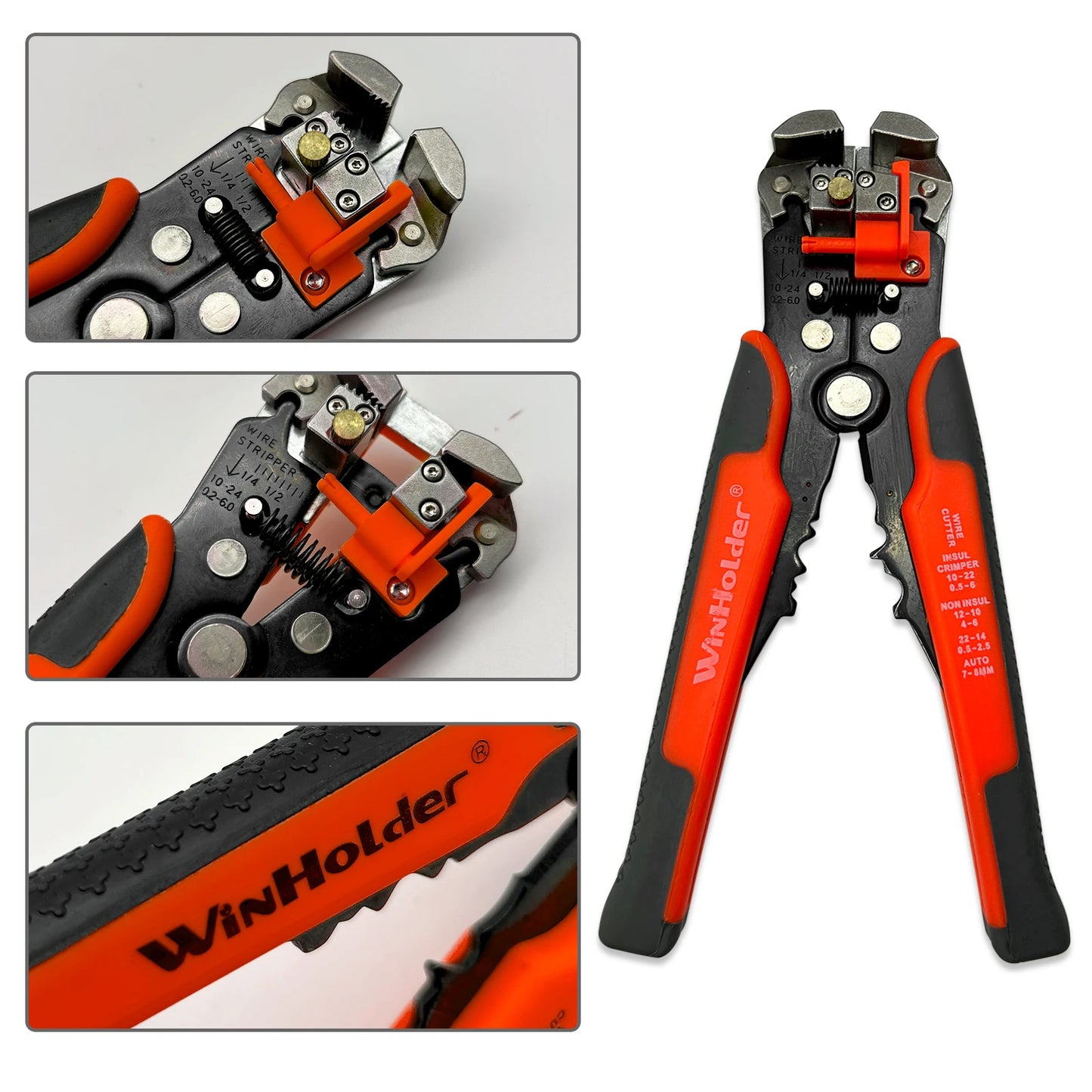 Professional Electrician Wire Tool Cable Wire Stripper Cutter Crimper Automatic Crimping Stripping Plier