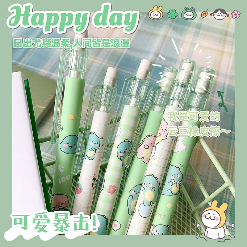 Mechanical Pencil School Supplies Cute Things Pencils for School Anime Stationery Pens Kit