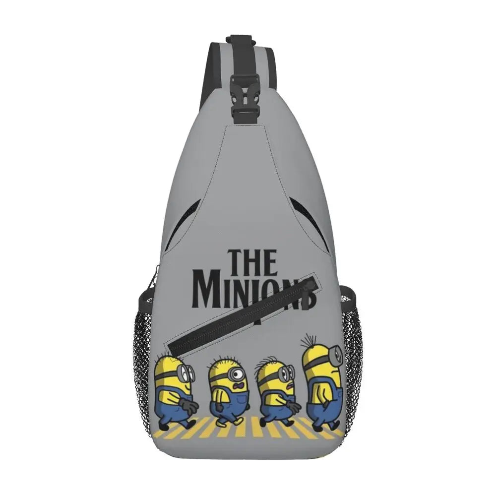 Minions Crossbody Chest Backpack Minion Shoulder Backpack