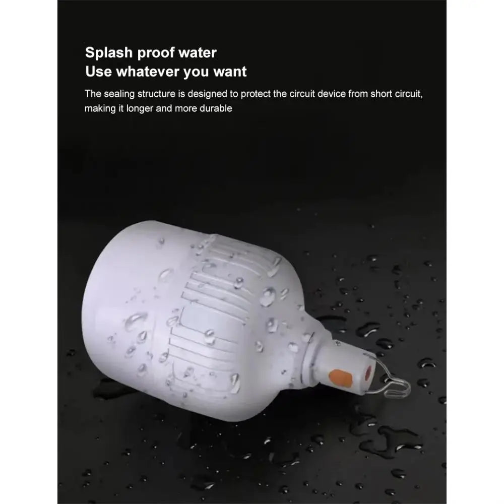 USB Rechargeable LED Light Emergency Bulb  Tents Lighting Camping Equipment Bulb Portable Lanterns