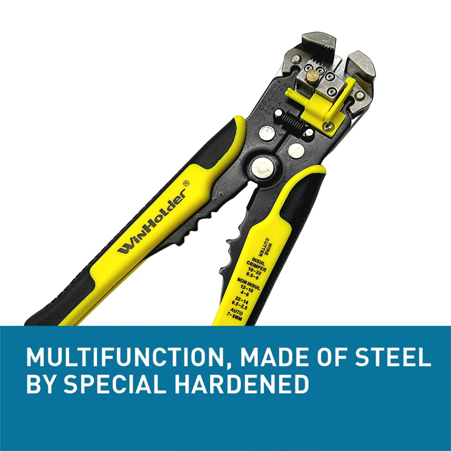 Professional Electrician Wire Tool Cable Wire Stripper Cutter Crimper Automatic Crimping Stripping Plier