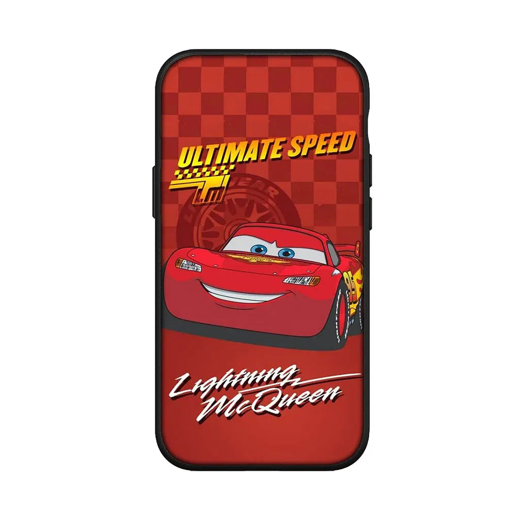 Cars 95 Lightning McQueen Soft Casing for iPhone 16 15 14 Plus 13 12 Mini 11 Pro Max XS X XR + 15+ Phone Cover Case