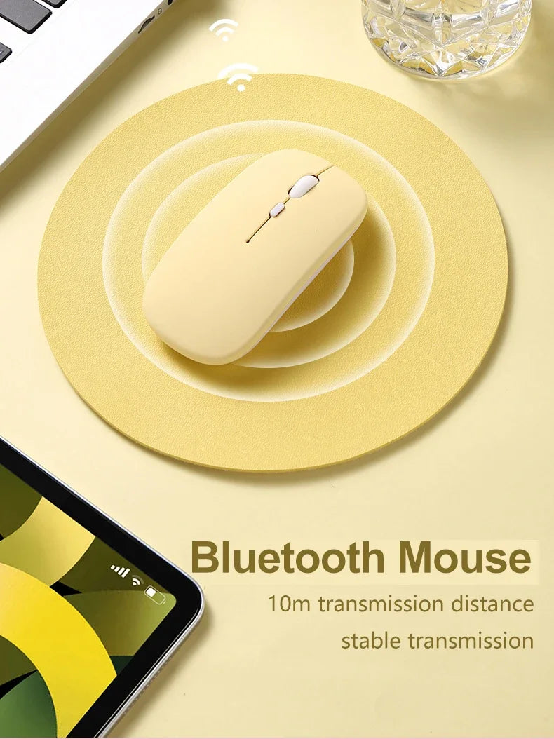 Wireless Bluetooth Mouse Portable Magic Silent Ergonomic Mice For Laptop iPad Tablet Notebook Mobile Phone Office Gaming Mouse