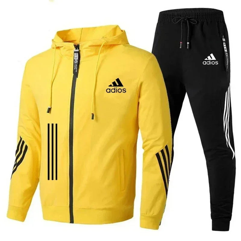 Men's clothing Hoodie & pants 2 sets of leisure fitness breathable fashion high quality jogging suit