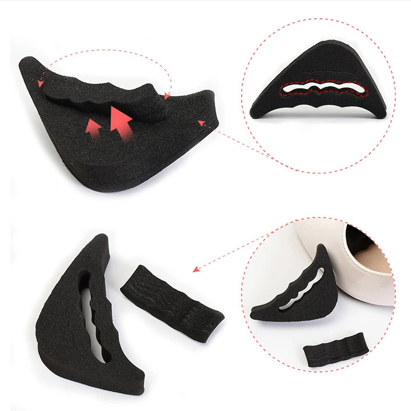 Reusable Toe Sponge Filler Inserts for Shoes Adjustable Brace Pads Shoe Inserts