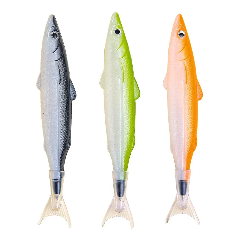 1pcs Novelty 0.5mm Gel Pen Cute Ocean Fish Ballpoint Pen For Writing Creative Office Gift School Supplies Stationery Kawaii Pens