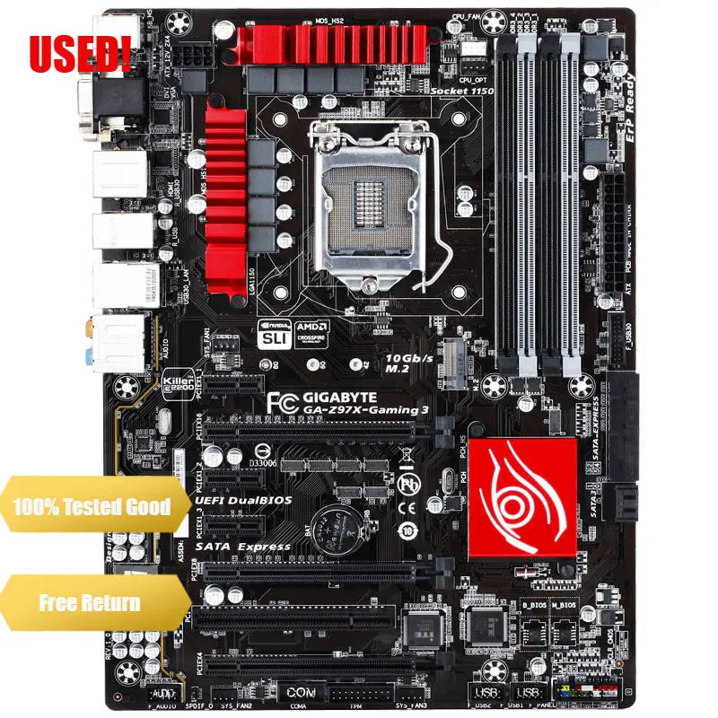 Gigabyte GA-Z97X-Gaming 3 LGA 1150 DDR3 Z97X-Gaming 3 USB2.0 USB3.0 32GB Z97 desktop motherboard